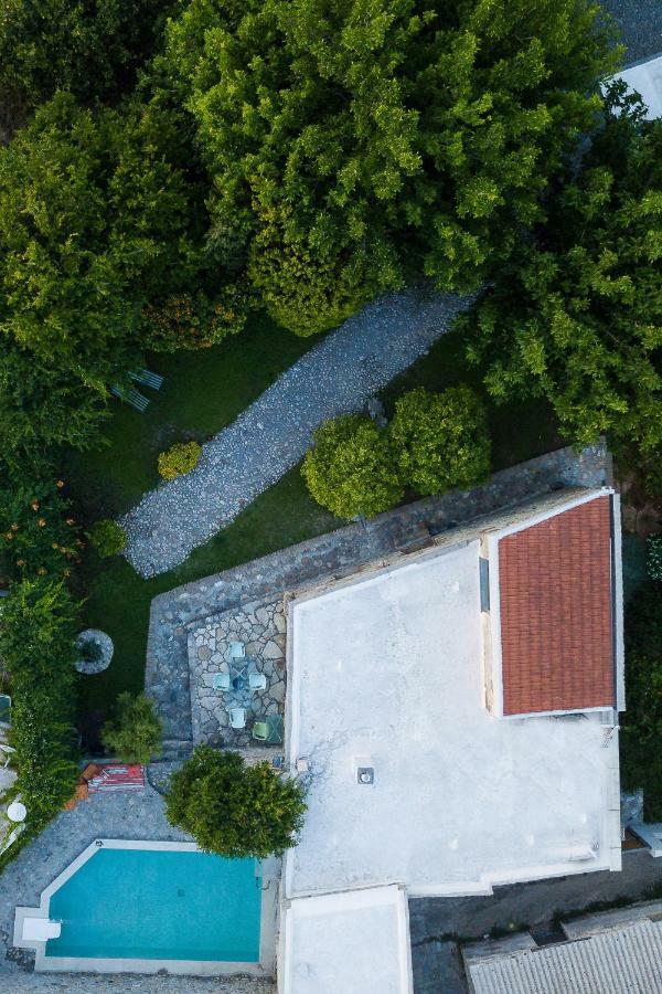Muazzo Creta Stone House, Nature Escape With Pool, By Thinkvilla Pigi  Bagian luar foto