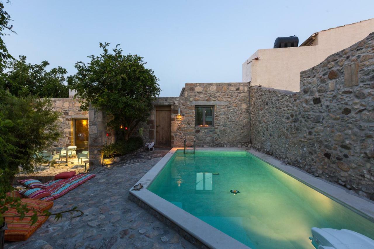 Muazzo Creta Stone House, Nature Escape With Pool, By Thinkvilla Pigi  Bagian luar foto