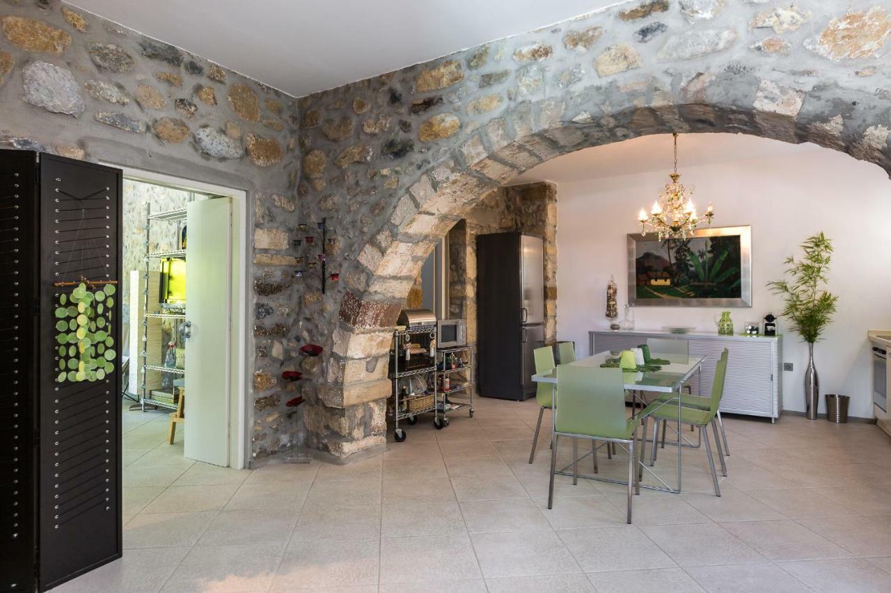 Muazzo Creta Stone House, Nature Escape With Pool, By Thinkvilla Pigi  Bagian luar foto
