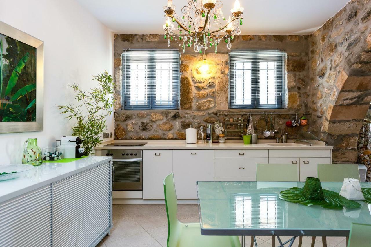 Muazzo Creta Stone House, Nature Escape With Pool, By Thinkvilla Pigi  Bagian luar foto