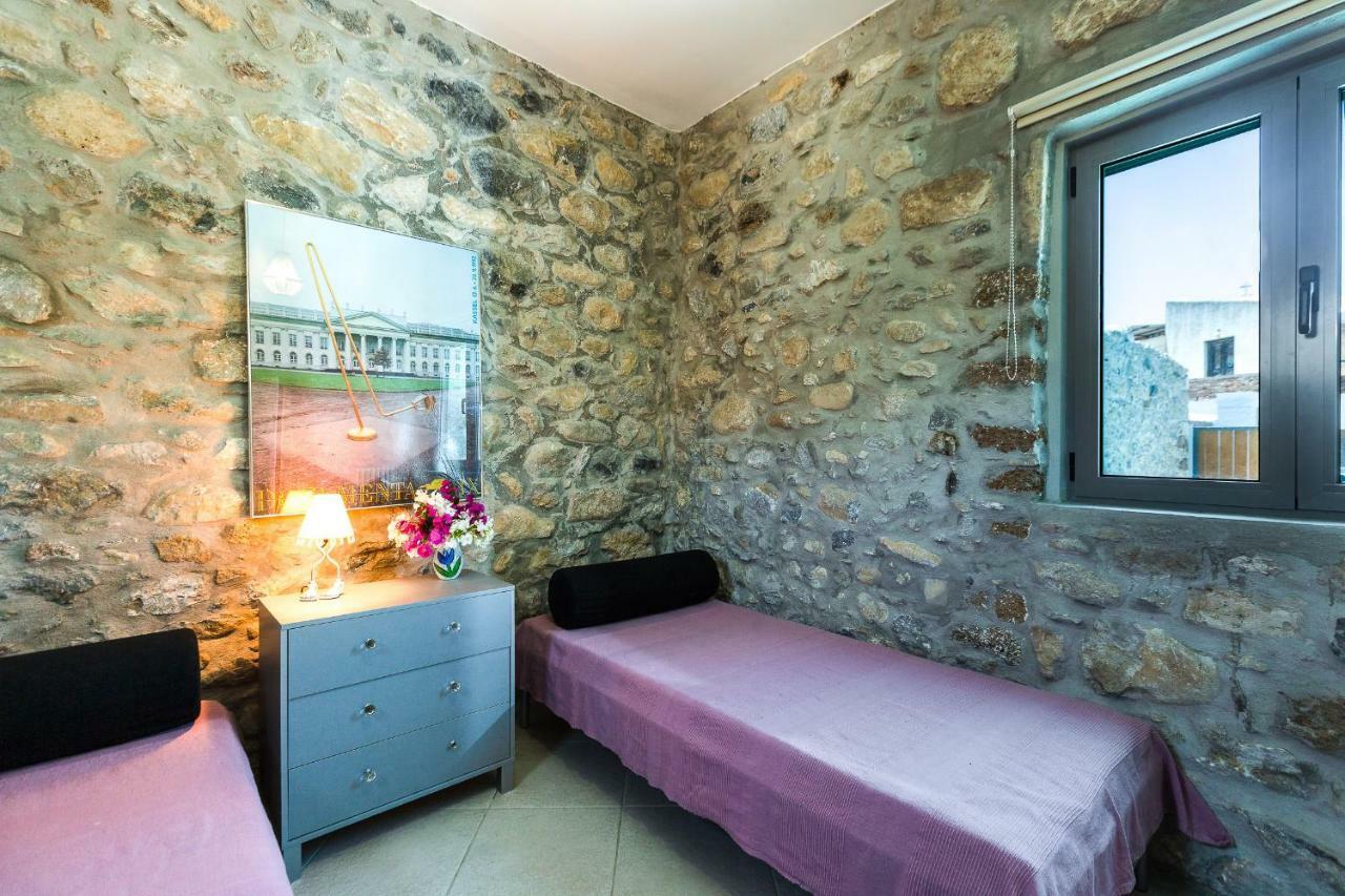 Muazzo Creta Stone House, Nature Escape With Pool, By Thinkvilla Pigi  Bagian luar foto