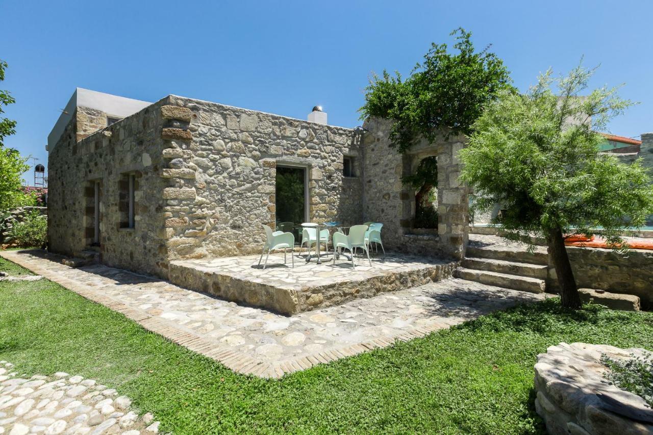 Muazzo Creta Stone House, Nature Escape With Pool, By Thinkvilla Pigi  Bagian luar foto