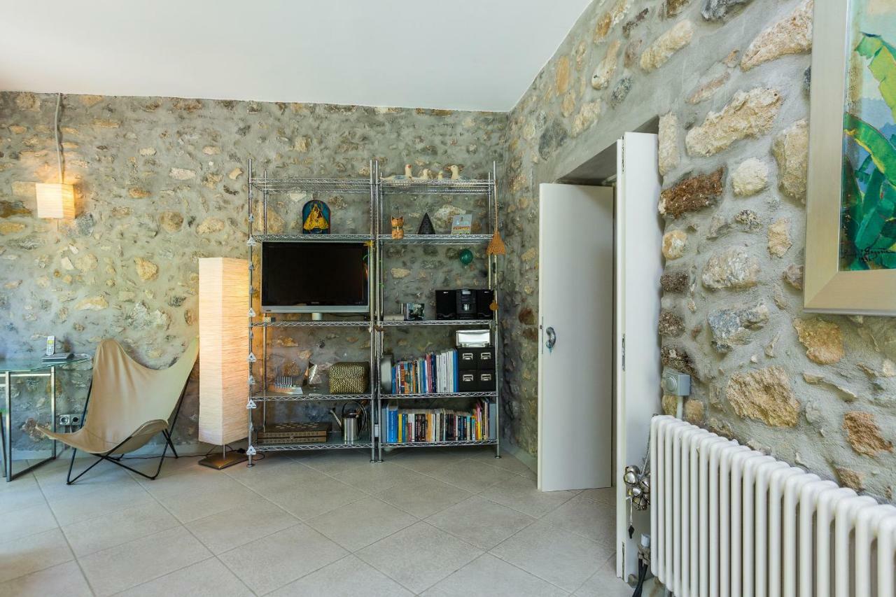 Muazzo Creta Stone House, Nature Escape With Pool, By Thinkvilla Pigi  Bagian luar foto